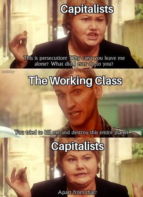 This meme is a humorous take on the classic "I'm not a morning person" phrase. It features a split-screen image with two characters from the 1984 film "This Is Spinal Tap" - Derek Smiles and Nigel Trenagle - with the phrase "I'm not a morning person" on one side, and the phrase "I'm not a morning person" on the other, but with the words "I'm a libertarian" and "I'm a socialist" replacing the original phrase.